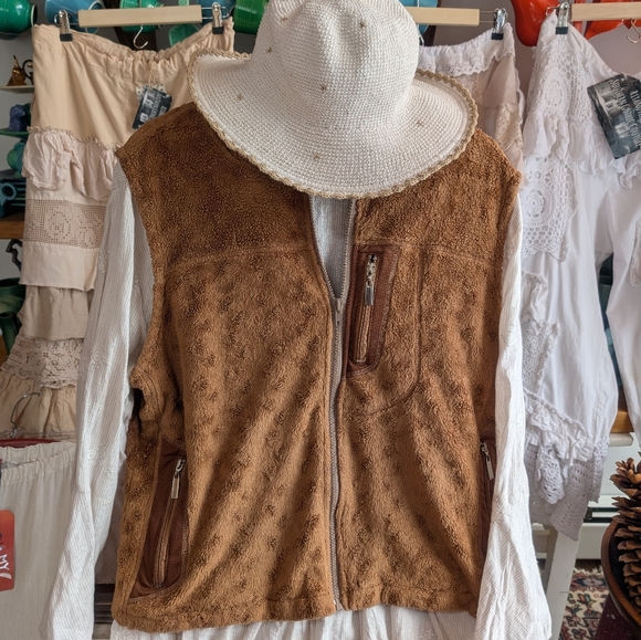 💥SOLD💥WOOLY BULLY WEAR COLORADO High End Fleece Vest - Picture 5 of 10